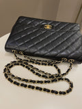 Chanel Classic Quilted Jumbo Single Flap Black Caviar