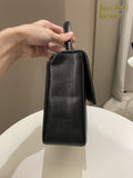 Chanel Vertical Quilted Top Handle  Black Caviar