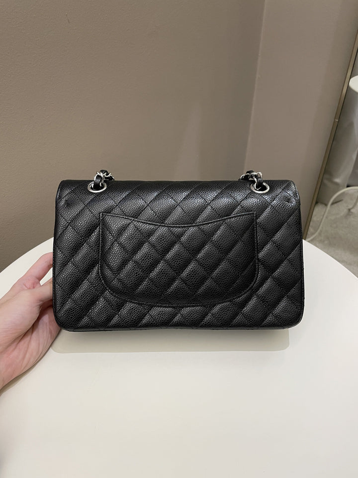 Chanel Classic Medium Double Flap Black Caviar