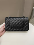Chanel Classic Medium Double Flap Black Caviar