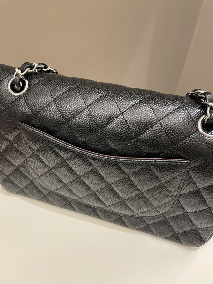 Chanel Classic Medium Double Flap Black Caviar