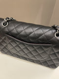 Chanel Classic Medium Double Flap Black Caviar