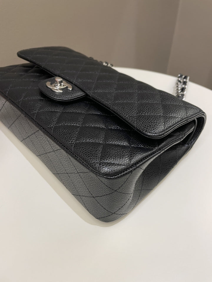 Chanel Classic Medium Double Flap Black Caviar