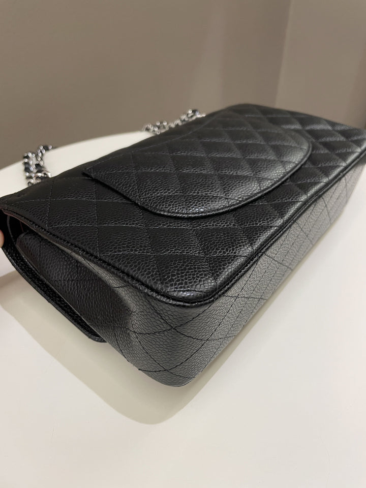 Chanel Classic Medium Double Flap Black Caviar