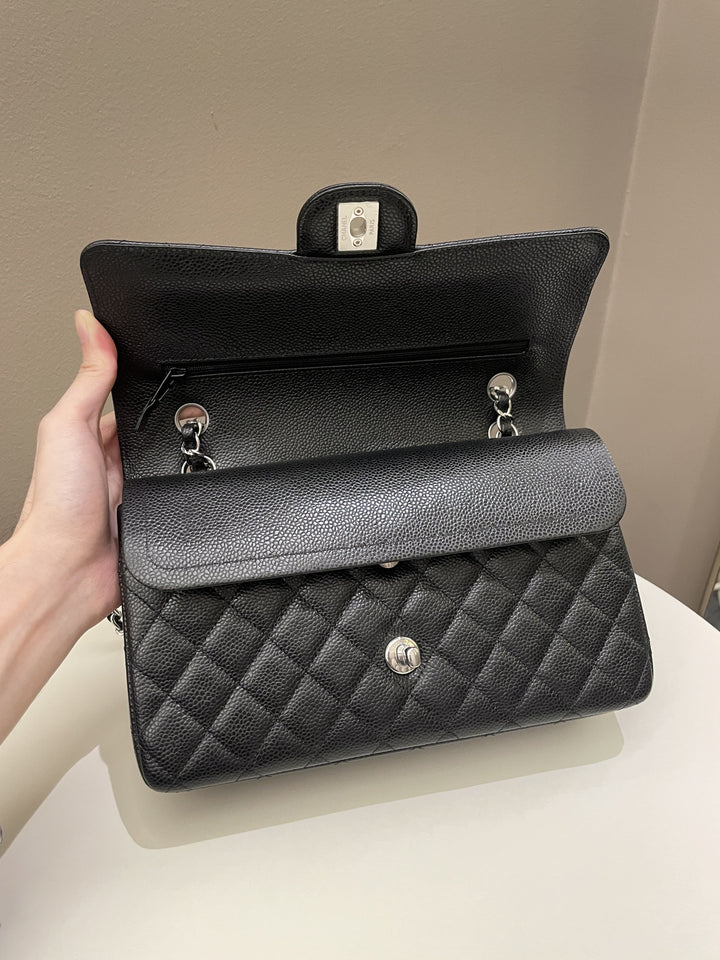 Chanel Classic Medium Double Flap Black Caviar