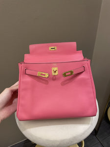 Hermes Kelly 25 Rose Azalea Swift