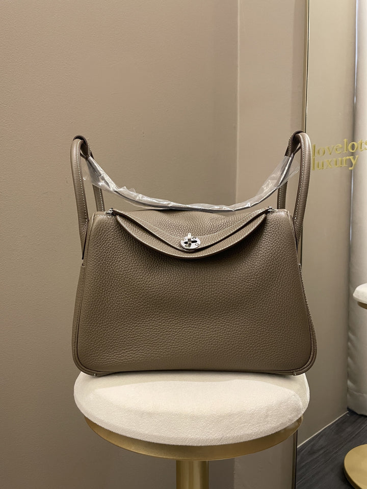 Hermes Lindy 30 Etoupe Clemence