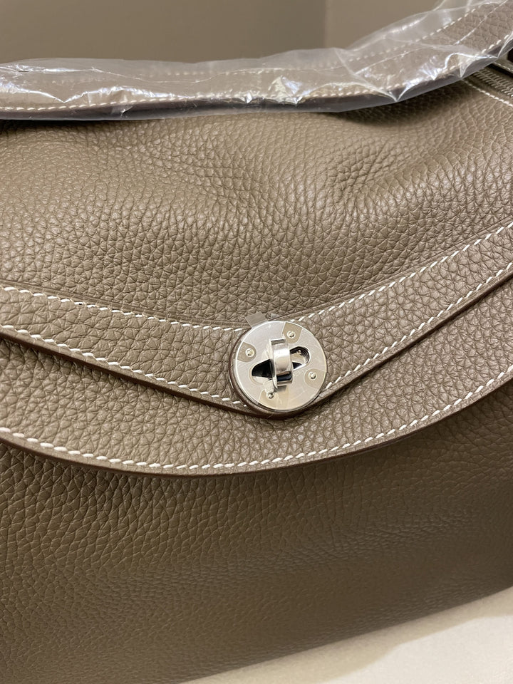 Hermes Lindy 30 Etoupe Clemence