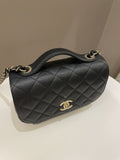 Chanel Business Affinity Flap Black Caviar