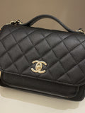 Chanel Business Affinity Flap Black Caviar