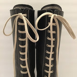 Christian Dior Black Combat Boots Sz 38.5 (8.5)