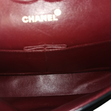 Chanel Classic Double Flap Chevron Black Lambskin Gold