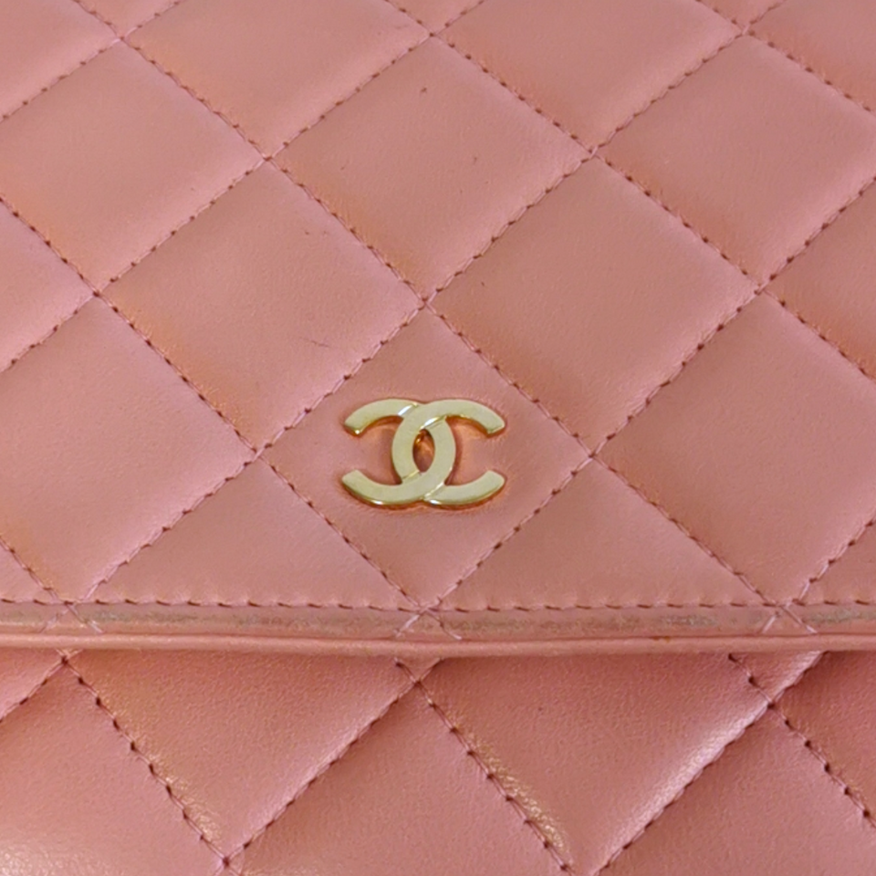 Chanel WoC Pink Lambskin Gold