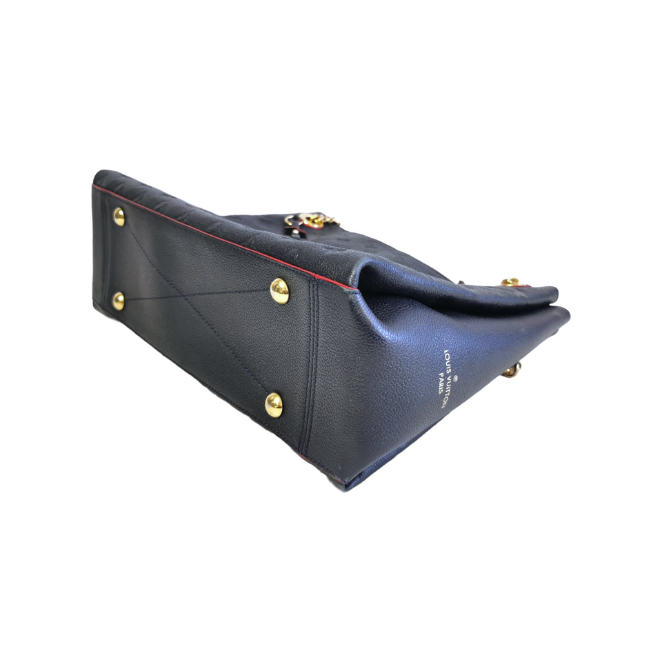Louis Vuitton Surene MM Marine Rouge Monogram Empreinte
