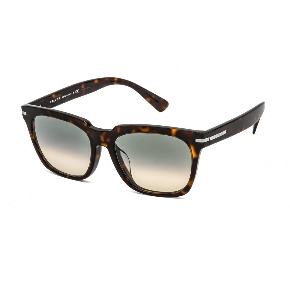 Prada 0PR 04YSF Sunglasses Tortoise / Grey Gradient-AmbrogioShoes