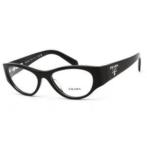 Prada 0PR 06ZV Eyeglasses Black / clear demo lens-AmbrogioShoes