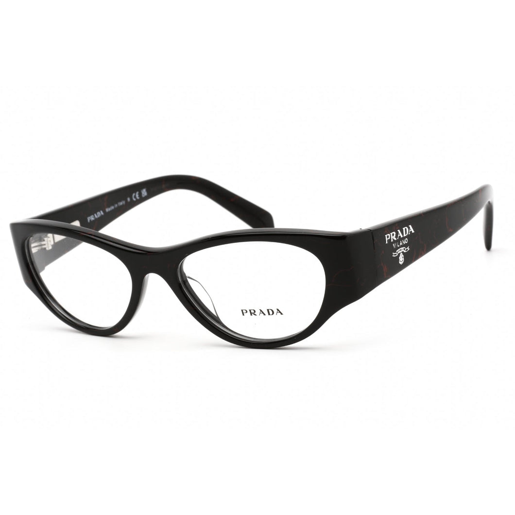 Prada 0PR 06ZV Eyeglasses Black / clear demo lens-AmbrogioShoes