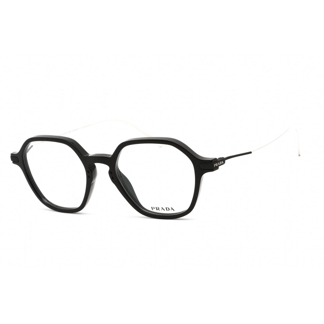 Prada 0PR 07YV Eyeglasses Black / Clear Lens-AmbrogioShoes