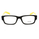 Prada   07ZV Eyeglasses Black/Yellow Marble  / Clear Lens