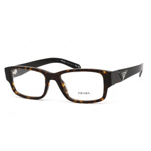 Prada 0PR 07ZV Eyeglasses Havana/Clear demo lens-AmbrogioShoes
