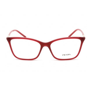 Prada   08WV Eyeglasses Transparent Burgundy/Clear demo lens