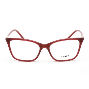 Prada   08WV Eyeglasses Transparent Burgundy/Clear demo lens