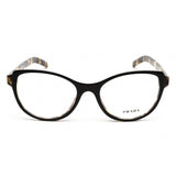 Prada   12VV Eyeglasses Top Black / Havana / Clear Lens