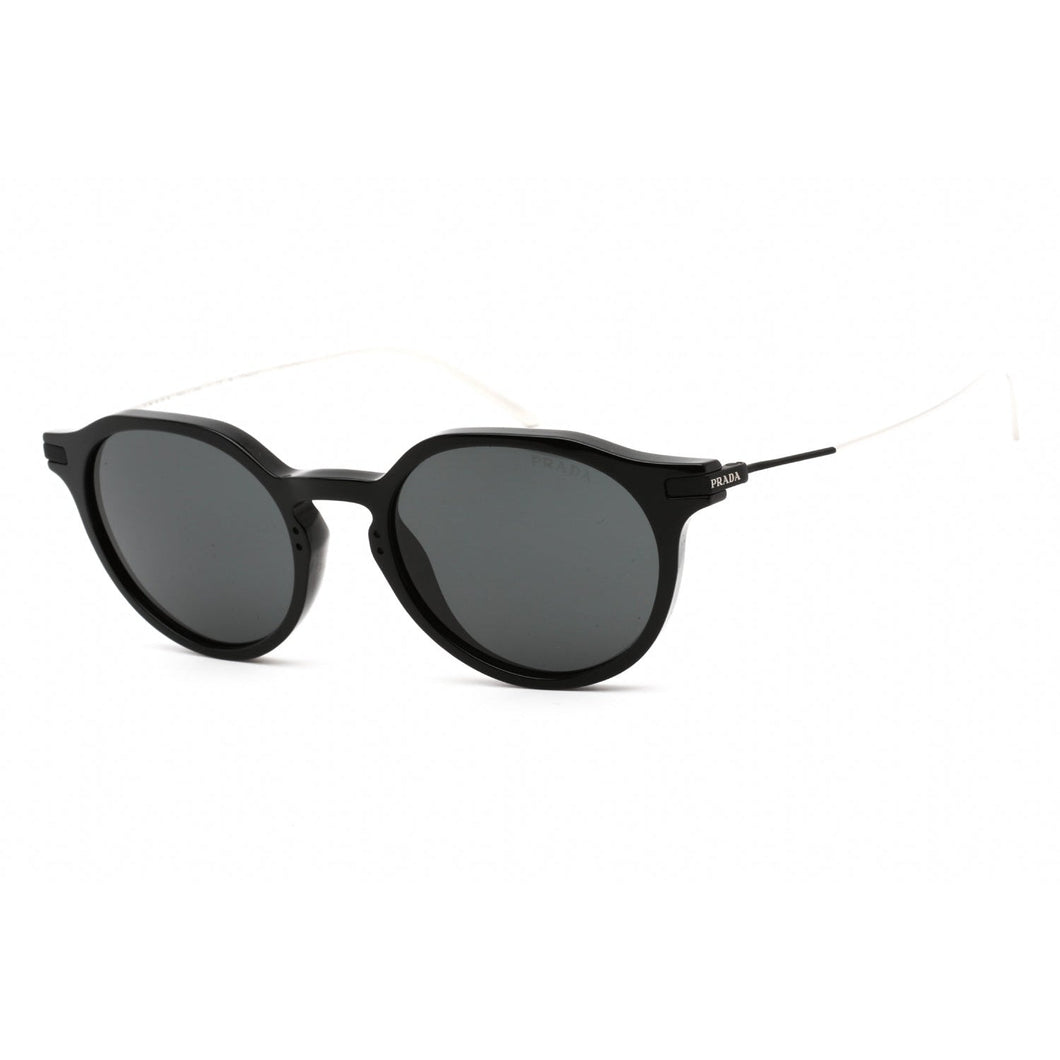 Prada 0PR 12YS Sunglasses Black / Dark Gray-AmbrogioShoes