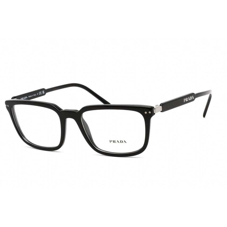 Prada 0PR 13YV Eyeglasses Black / Clear Lens-AmbrogioShoes
