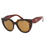 Prada 0PR 14WS Sunglasses Havana/Brown-AmbrogioShoes