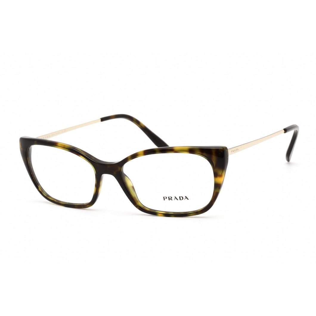 Prada 0PR 14XV Eyeglasses Dark Havana / Clear Lens-AmbrogioShoes