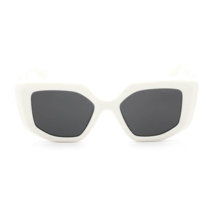 Prada   14ZS Sunglasses White / Dark Grey Women's