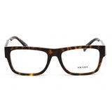 Prada   15YVF Eyeglasses Havana / Clear demo lens