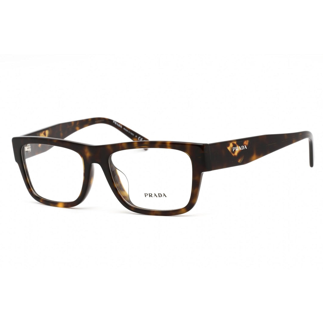 Prada 0PR 15YVF Eyeglasses Havana / Clear demo lens-AmbrogioShoes