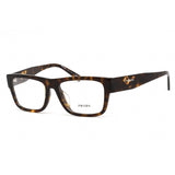 Prada 0PR 15YVF Eyeglasses Havana / Clear demo lens-AmbrogioShoes
