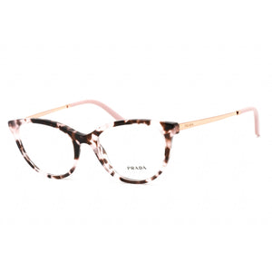 Prada 0PR 17WV Eyeglasses Pink Havana/Clear demo lens-AmbrogioShoes