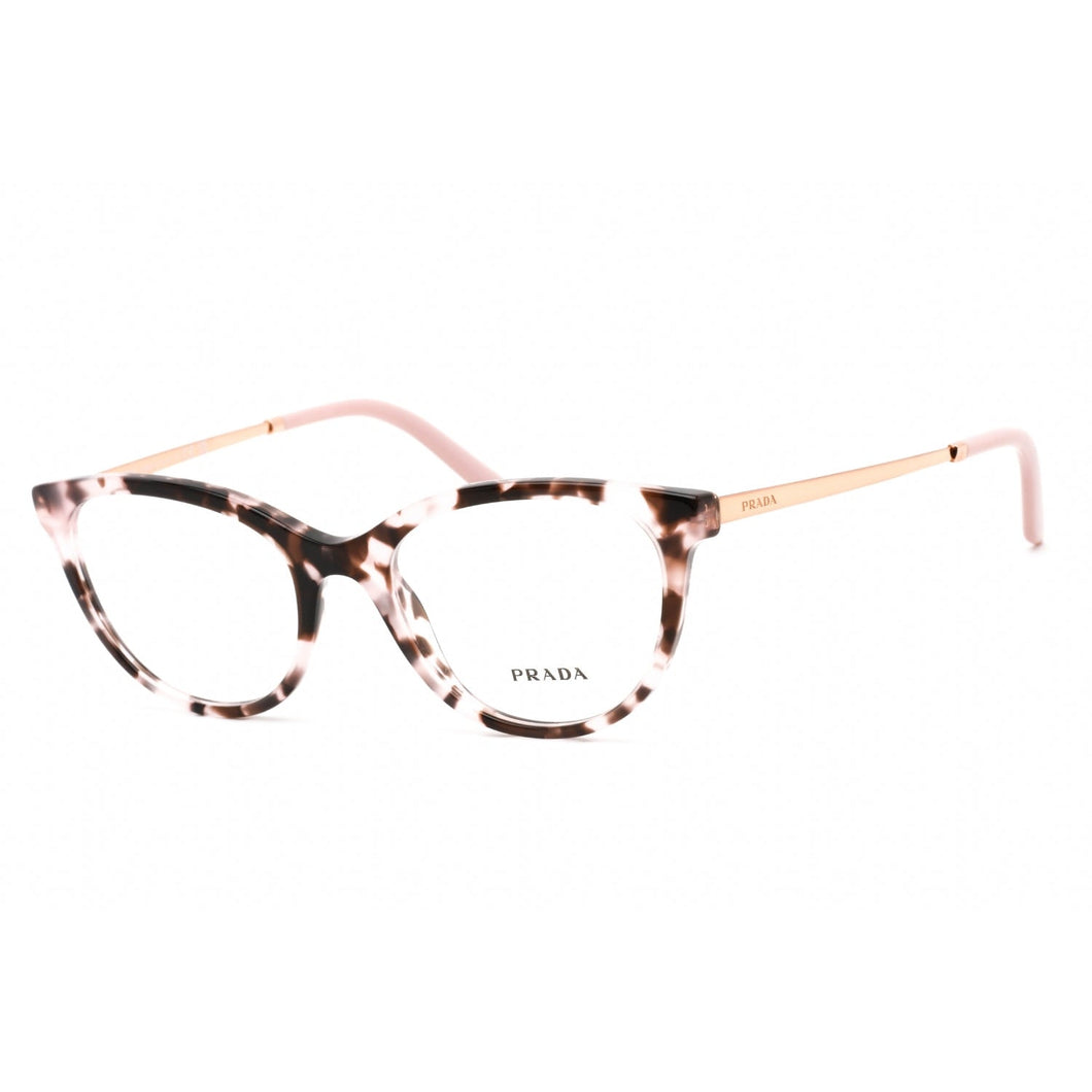 Prada 0PR 17WV Eyeglasses Pink Havana/Clear demo lens-AmbrogioShoes
