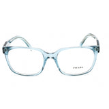 Prada   17ZV Eyeglasses Crystal Blue / Clear Lens