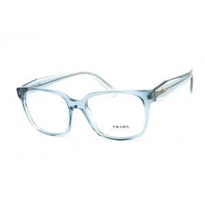 Prada 0PR 17ZV Eyeglasses Crystal Blue / Clear Lens-AmbrogioShoes
