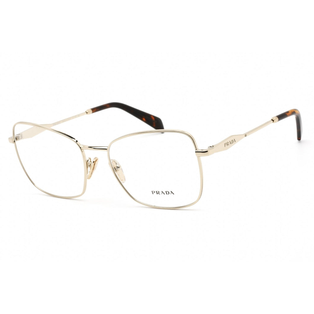 Prada 0PR 53ZV Eyeglasses Pale Gold / Clear demo lens-AmbrogioShoes