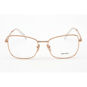 Prada   53ZV Eyeglasses Pink Gold / Clear demo lens