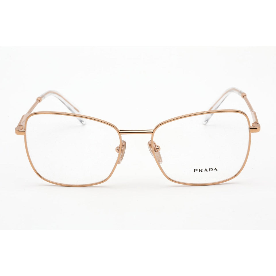 Prada   53ZV Eyeglasses Pink Gold / Clear demo lens