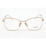 Prada   53ZV Eyeglasses Pink Gold / Clear demo lens