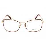 Prada   53ZV Eyeglasses Red Gold / Clear Lens