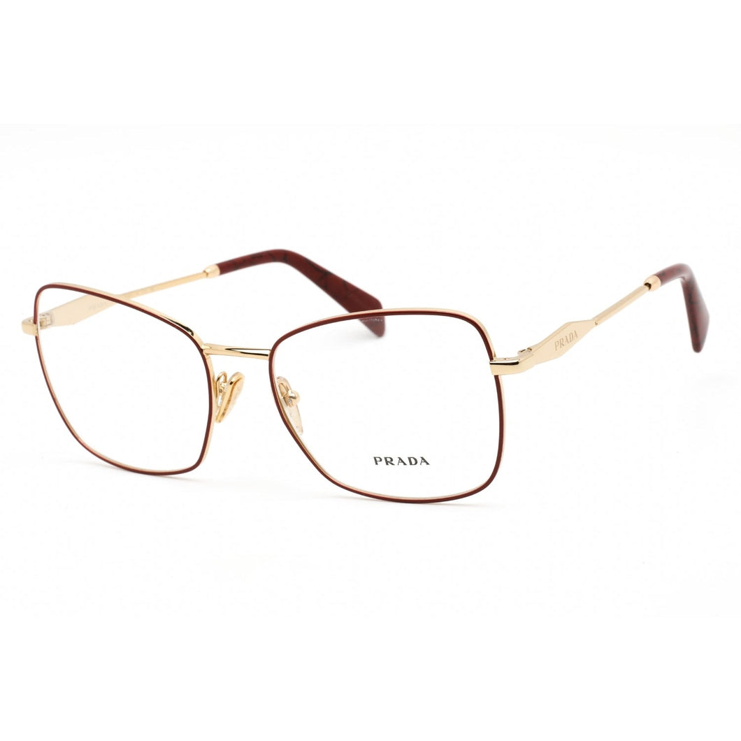 Prada 0PR 53ZV Eyeglasses Red Gold / Clear Lens-AmbrogioShoes