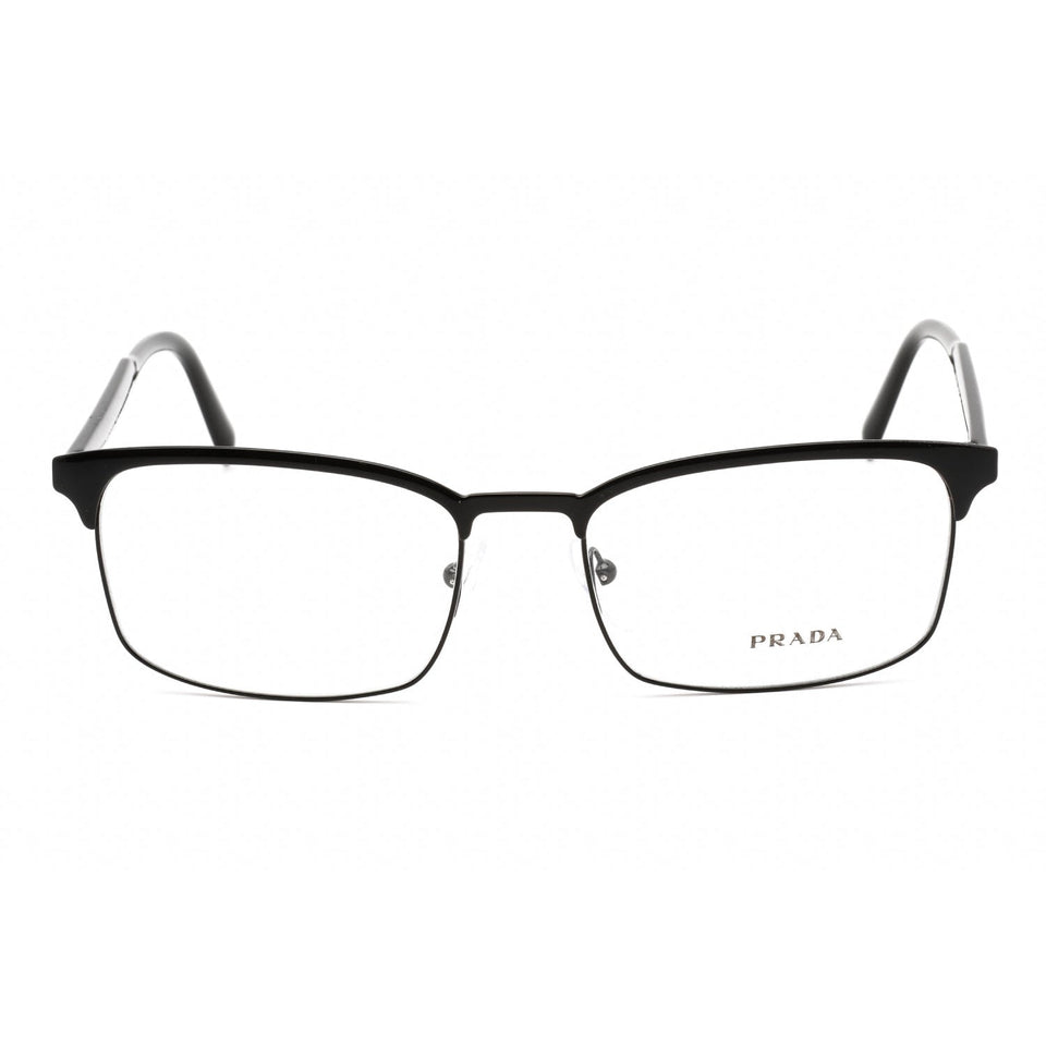 Prada   54WV Eyeglasses Black/Clear demo lens