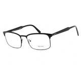 Prada 0PR 54WV Eyeglasses Black/Clear demo lens-AmbrogioShoes