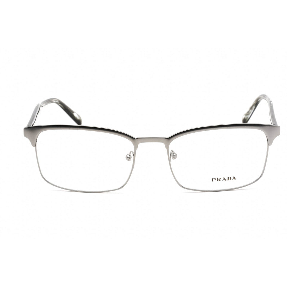 Prada   54WV Eyeglasses Matte Gunmetal Grey  / Clear Lens