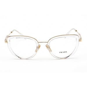 Prada   54ZV Eyeglasses Crystal/Clear demo lens