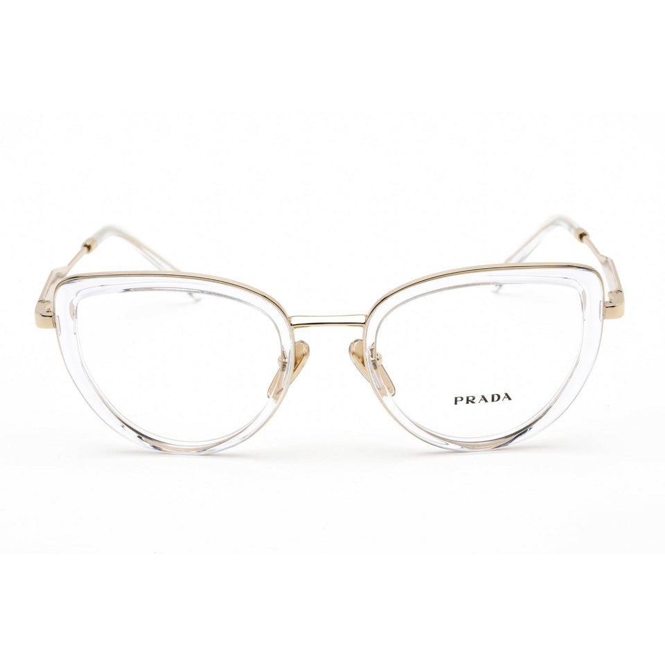 Prada   54ZV Eyeglasses Crystal/Clear demo lens